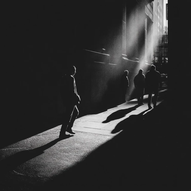 Street Photography Shadows and Silhouettes