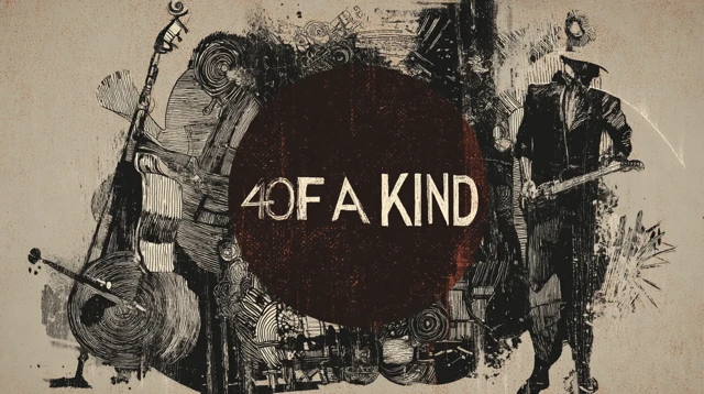4 OF A KIND Album Cover Jazzy Alternative Rock