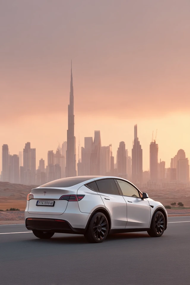 Tesla Model Y in Dubai: Luxury Electric Car