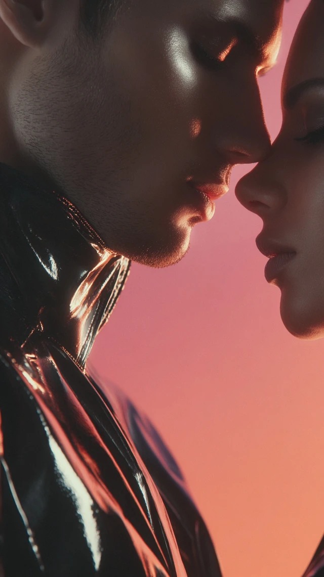 Romantic Moment Vogue Editorial Photography