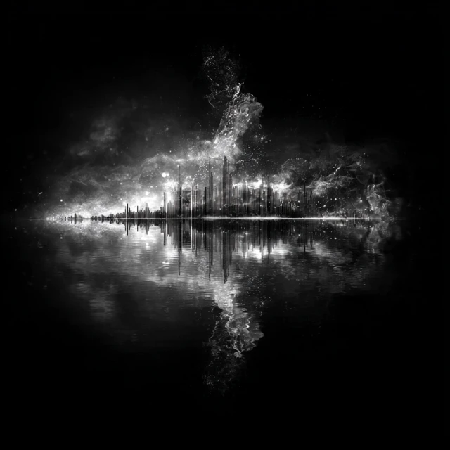 Music Visualization Treble Clef Sound of Silence