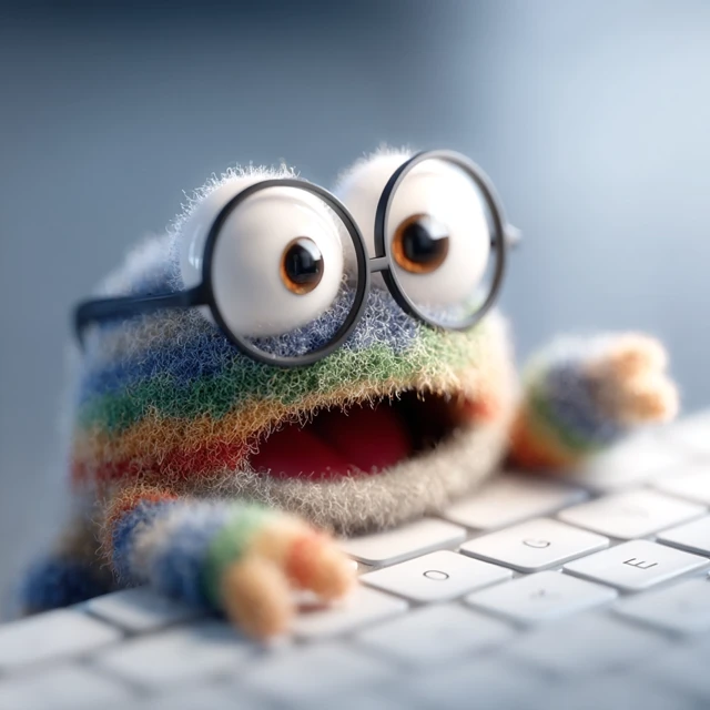 Google Eyes Typing Autopilot Creature