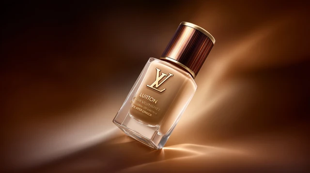 Luxury Louis Vuitton Foundation Product Photography
