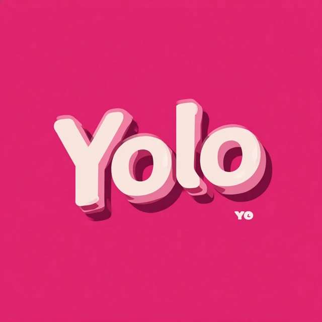 Yolo Logo Design Girlish Shop