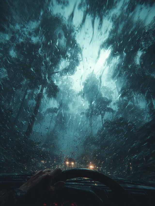 Rain Experience First Person Perspective