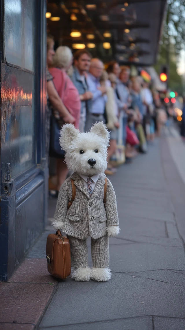 Hamish Macbeth The Terrier At The Bus Stop