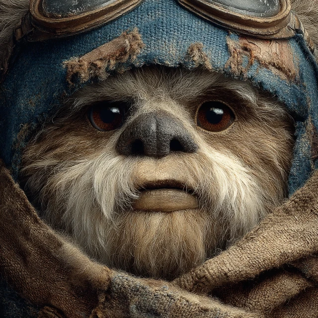 Ewok Close Up Star Wars