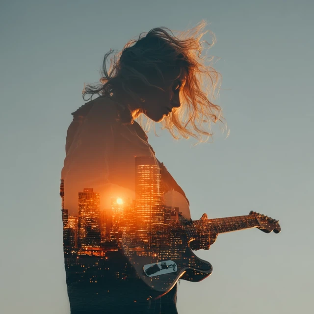 London Cityscape Double Exposure Photography