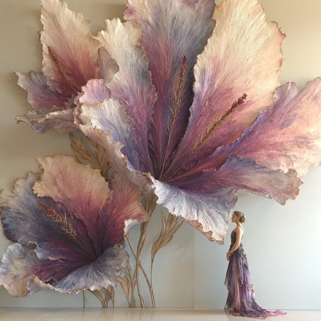 Hibiscus Flowers and a Fairytale Dress