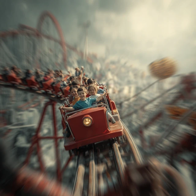 Amusement Park Photo Creative Photoshop