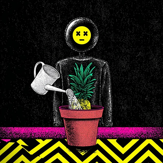 Watering the Brain Surreal Art