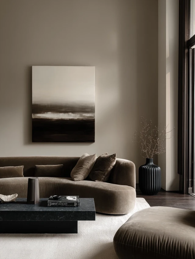 Contemporary London Living Room Interior Design