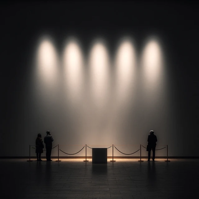 Italian Art Gallery Illuminated Wall