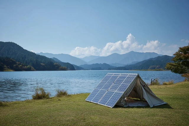 Eco Friendly Camping at Lake Sesia Japan