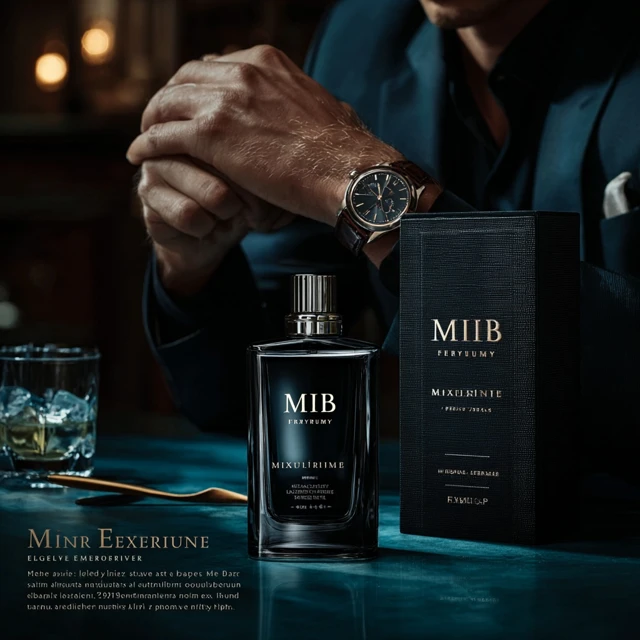 Stylish Man Night Out with MIB Elixir Perfume