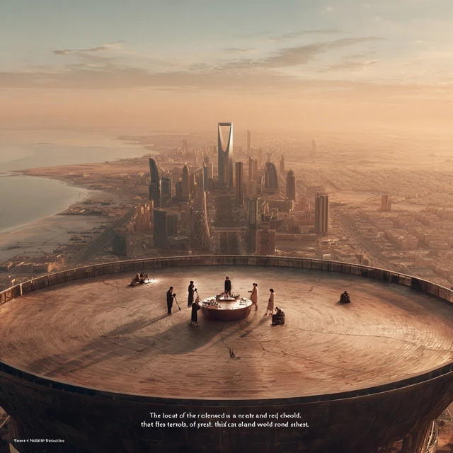 Riyadh Skyline Meeting of Global Leaders