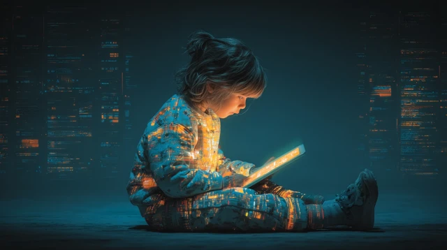 Futuristic AI Learning for Kids