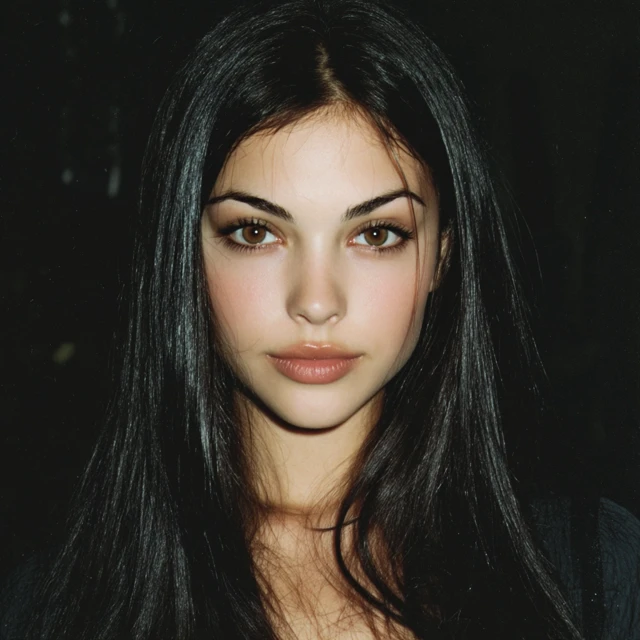 90s Supermodel Stunning Beauty Femme Fatale