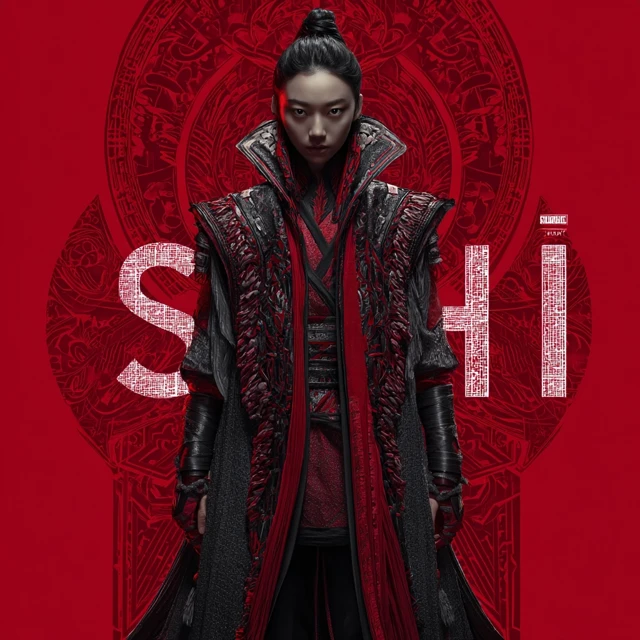 Marvels Shi ar Warrior in Action