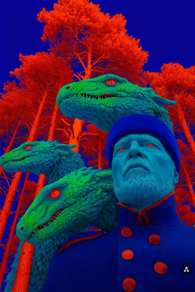 Unsettling Forest Monsters Stylized Violence