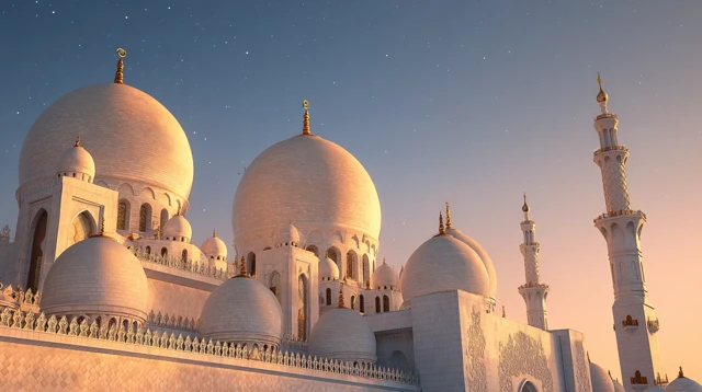Islamic Mosque Sunrise Photography
