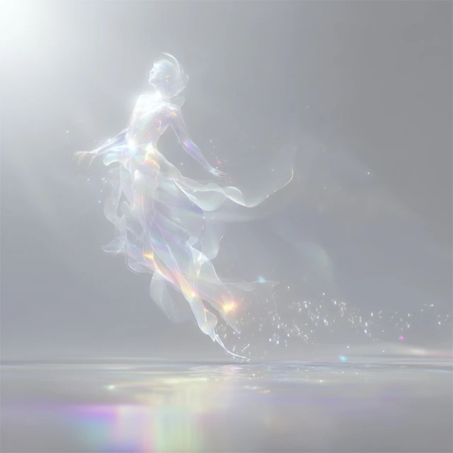 Luminous Spirit of Hope and Life Fantasy Art