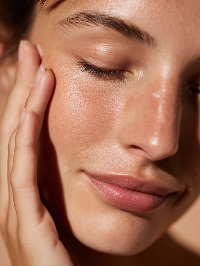 Skincare Routine: Glowing Skin Portrait