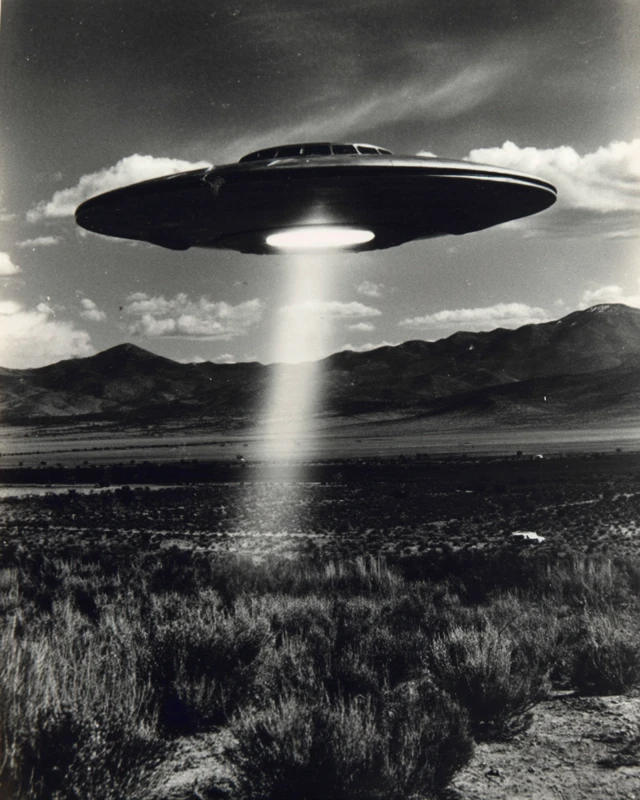 1969 UFO Sighting Over New Mexico Desert