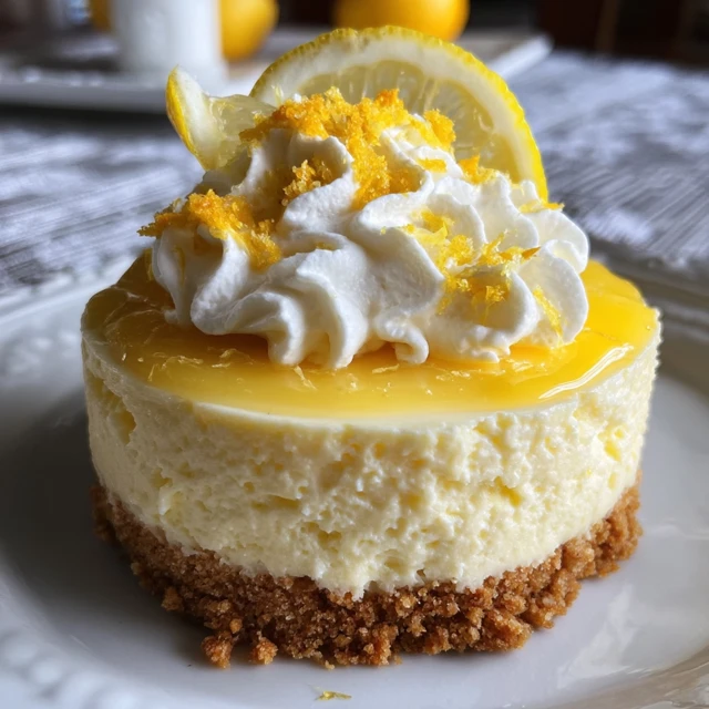 No Bake Lemon Cheesecake Recipe Photo - iPhone 15 Pro