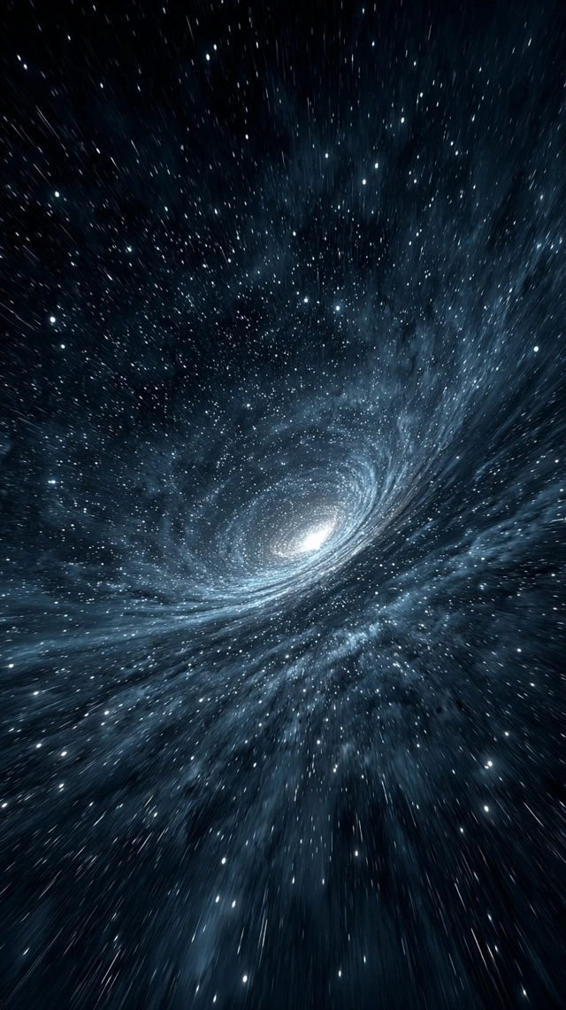 Starry Sky Zoom on a Bright Star
