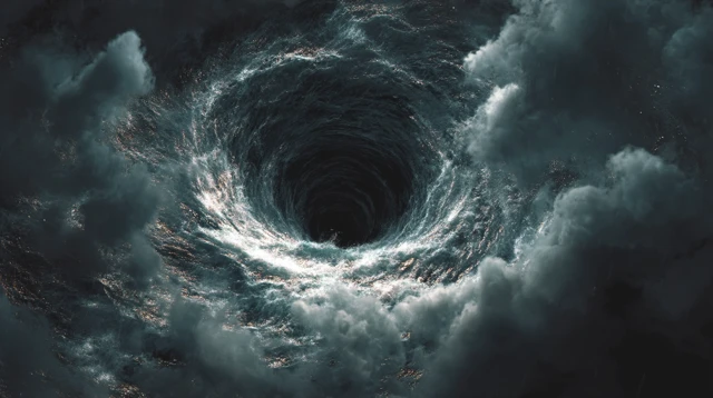 Ocean Whirlpool Cinematic Storm Ultra Realistic