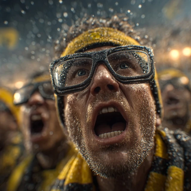 Borussia Dortmund Fans in Signal Iduna Park PhotoReal