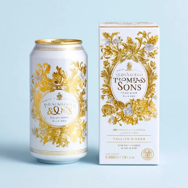 Thomas Sons Craft Beer Packaging and Can Design