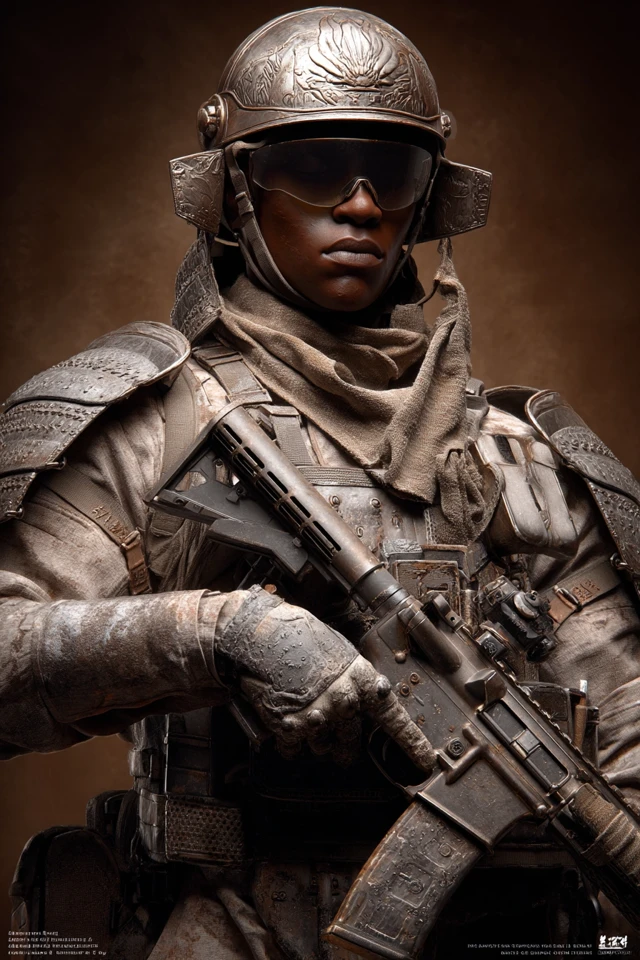 Ming Dynasty Soldier Modern Military Concept Art