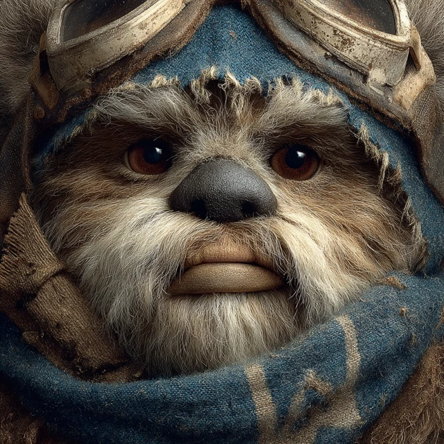 Ewok Close Up Star Wars