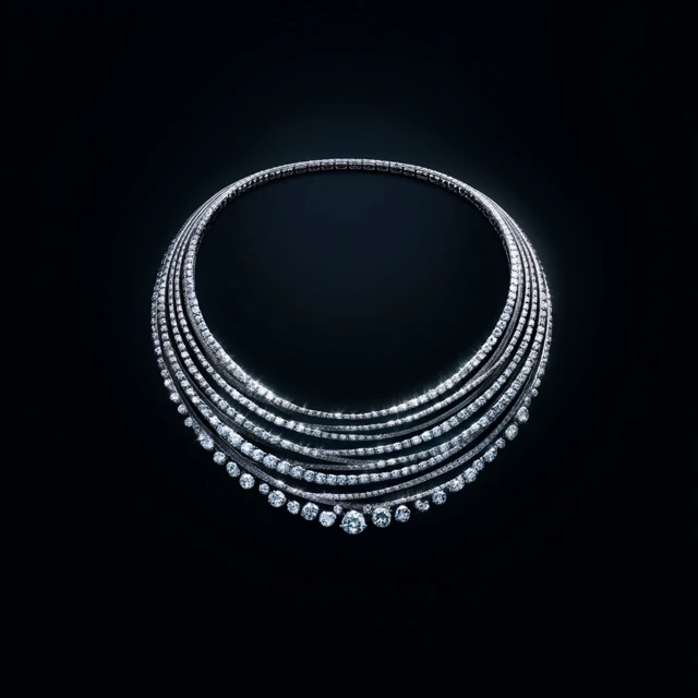 Diamond Necklace Luxury Jewelry Design