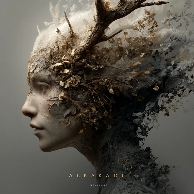 Ethereal Forest Spirit Portrait Art