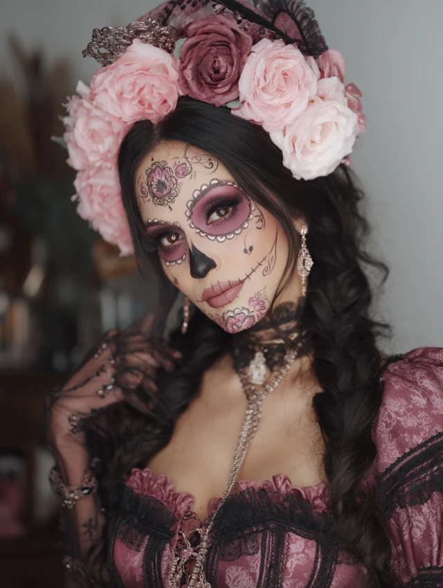 Day of the Dead Makeup Pop Surrealism