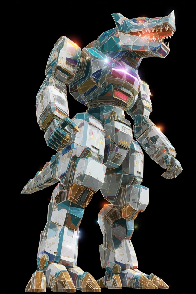 Anime Mecha Robot Dragon 70s Transforming Giant