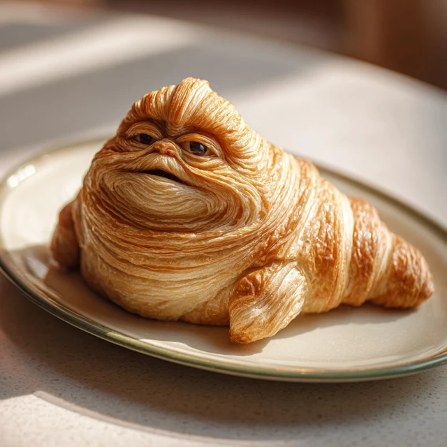 Jabba the Hutt Croissant: Delicious Star Wars Treat!