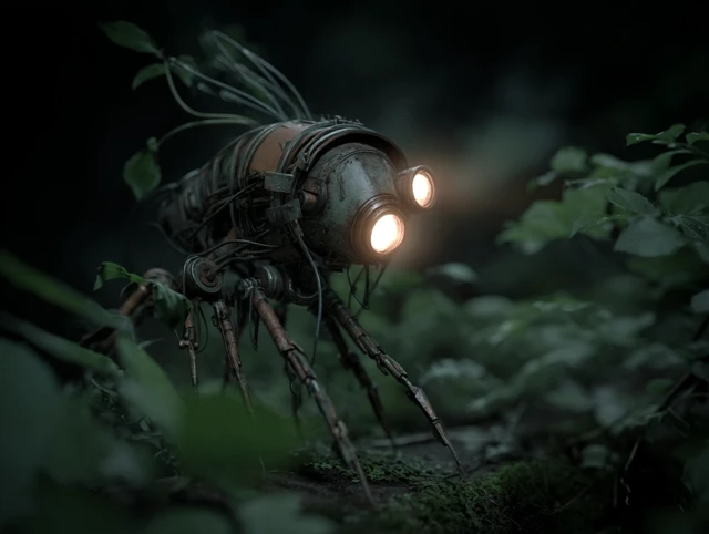 Bio Mechanical Guardian of a Lost World