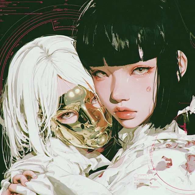 Surreal Fashion Portrait Virtual Self