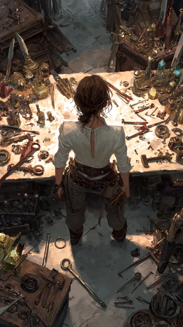 Nyra The Mechanic Fantasy Art