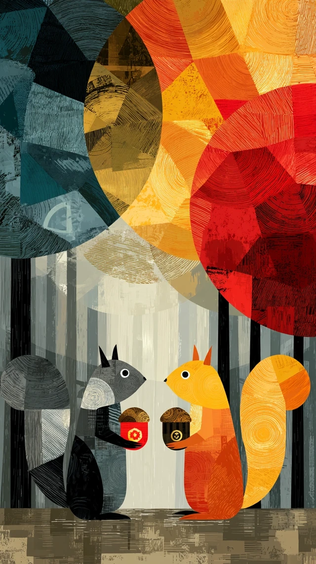 Squirrels Trading Acorns World Economic Forum