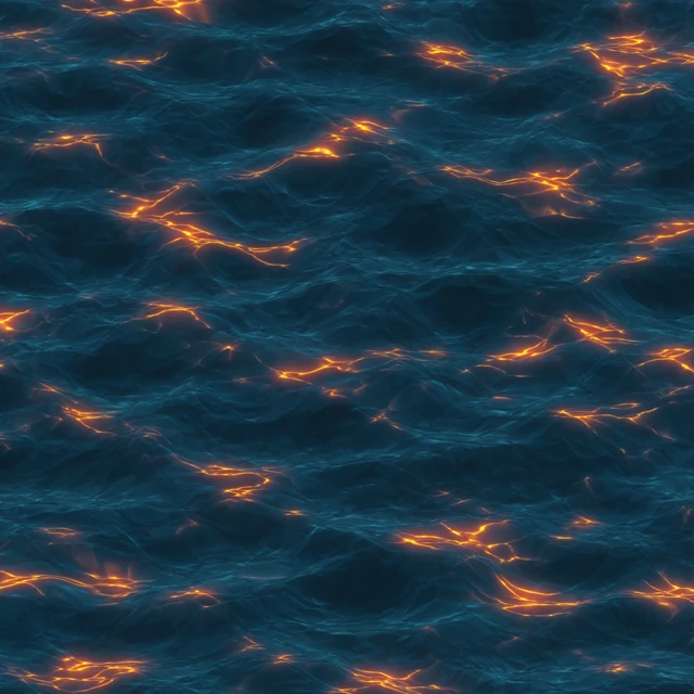 Anime Water Surface Seamless Texture Pattern