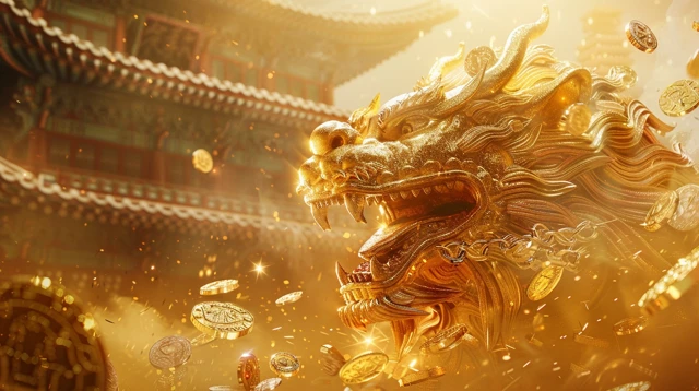 Majestic Golden Haetae Treasure Explosion