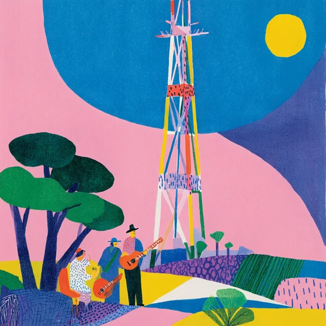 Bluegrass Band at Sutro Tower San Francisco Summer