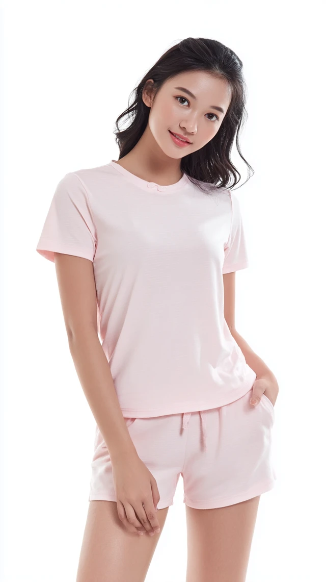 Womens Soft Cotton Pajamas Comfort Sleepwear Shorts Set