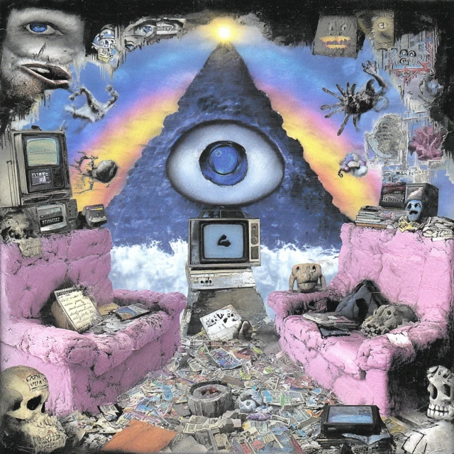 Surreal TV Eye Dreamscape