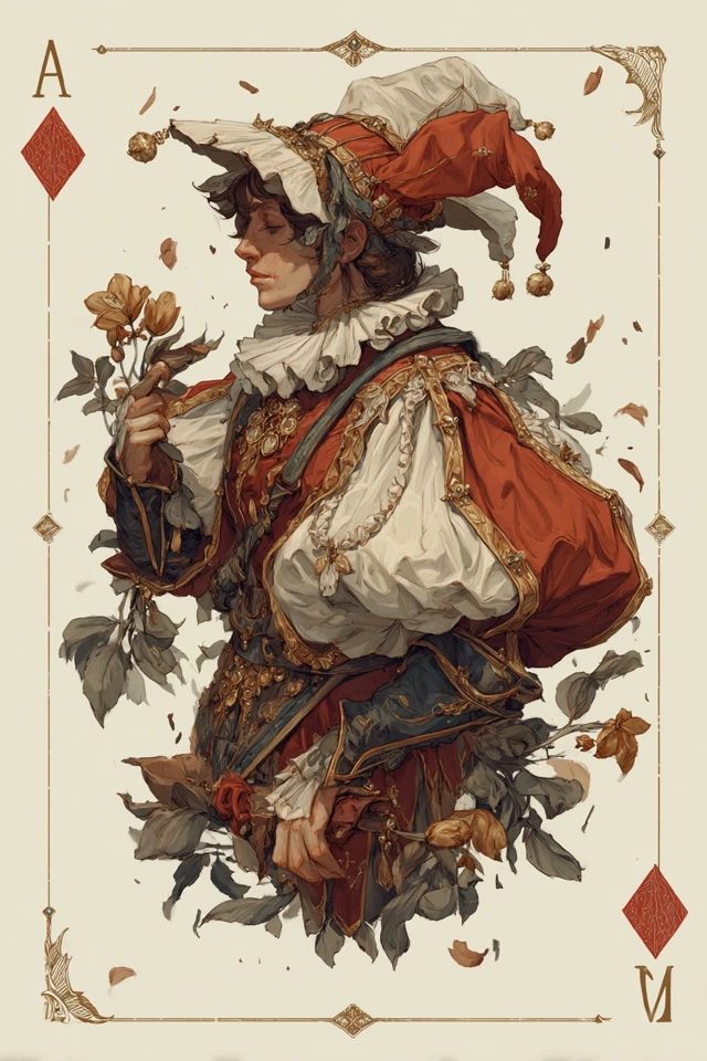 The Fool Tarot Card Artwork Illustration